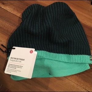 Lululemon on the go toque beanie, new o/s